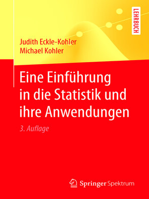 cover image of Eine Einführung in die Statistik und ihre Anwendungen